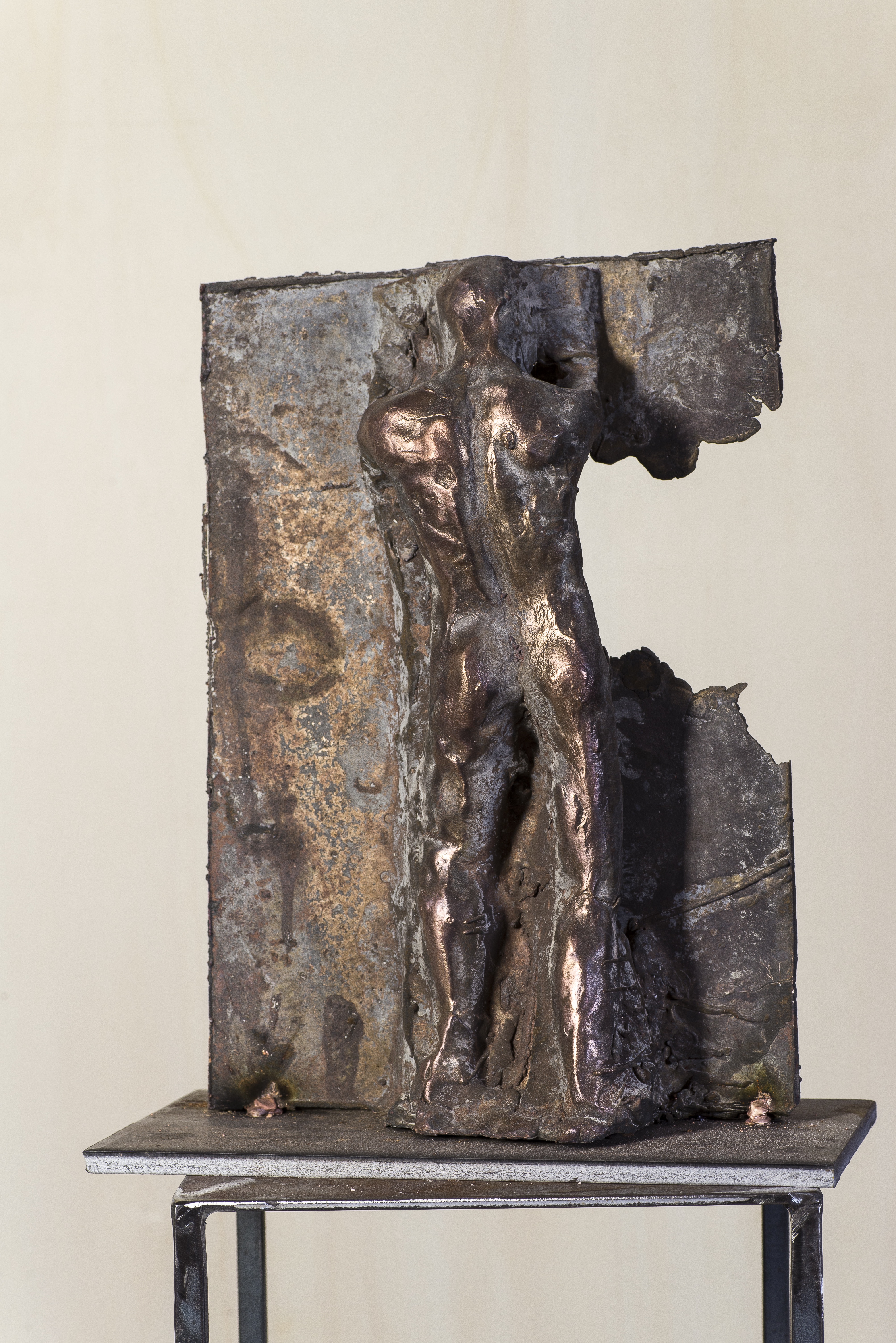 Prisoners#16|bronze |cm36x33x15 |2011 | Rome, Italy |Prvate Collection