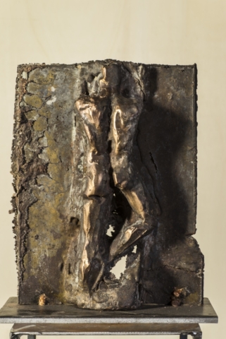 Prisoners#19|bronze |cm36x33x15 |2011 | Rome, Italy |Private Collection
