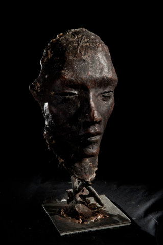 Testa#18|bronze|cm15x15x45 |2011 | Rome, Italy |Private Collection